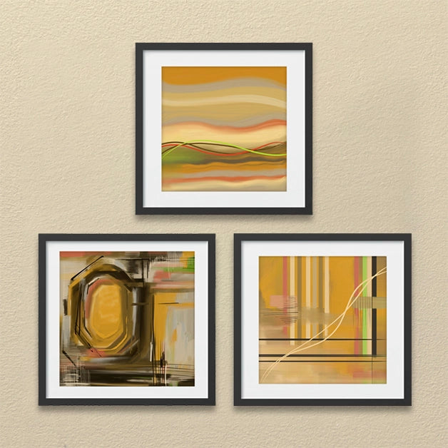 Saar Collection - Temple Series Digital Wall Art Combo