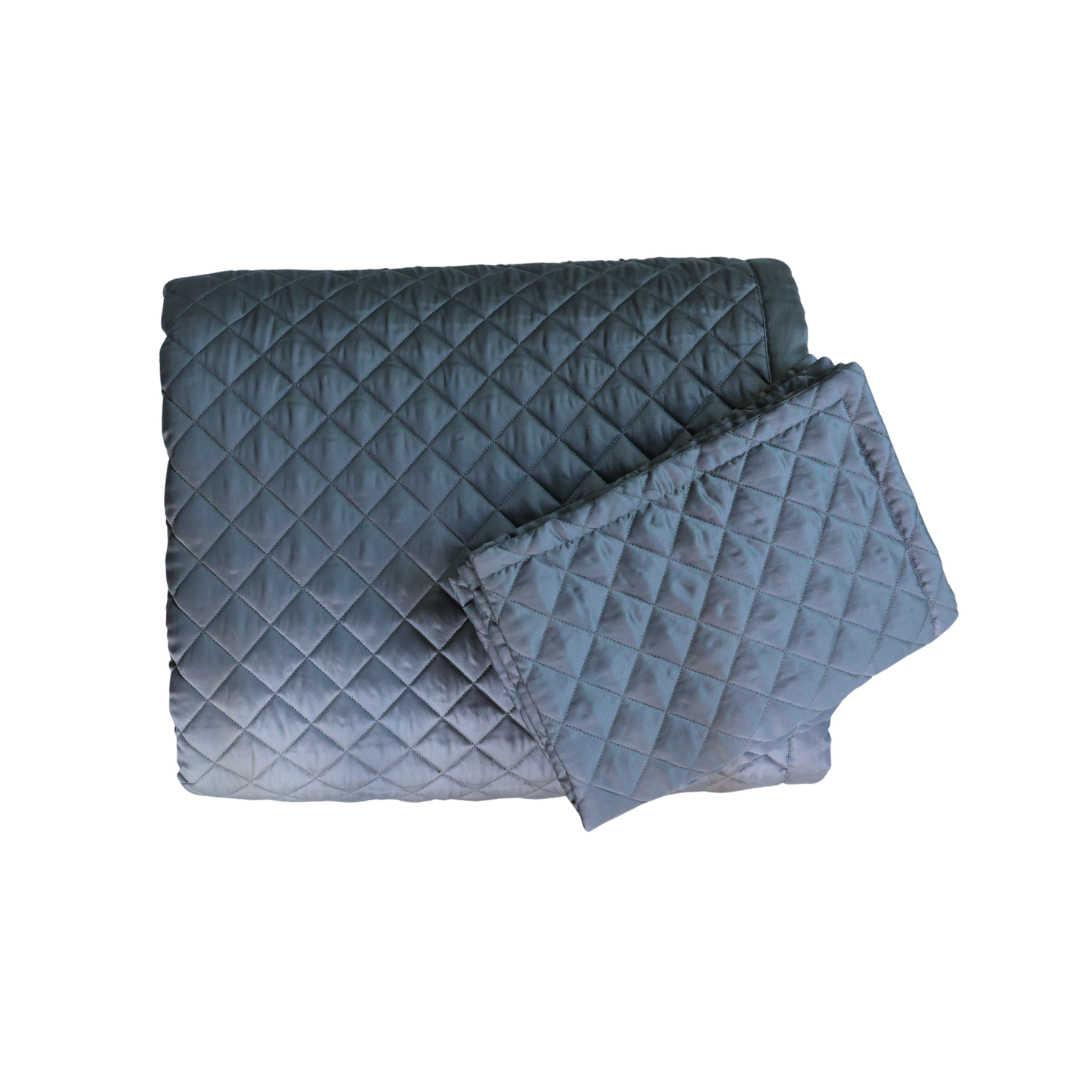Sleep Lightweight Quilted Bedcover - Silver Grey