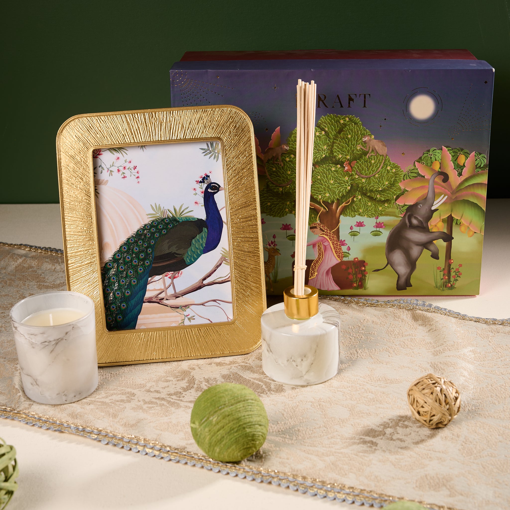 Sugandh Serenity Hamper – Gold