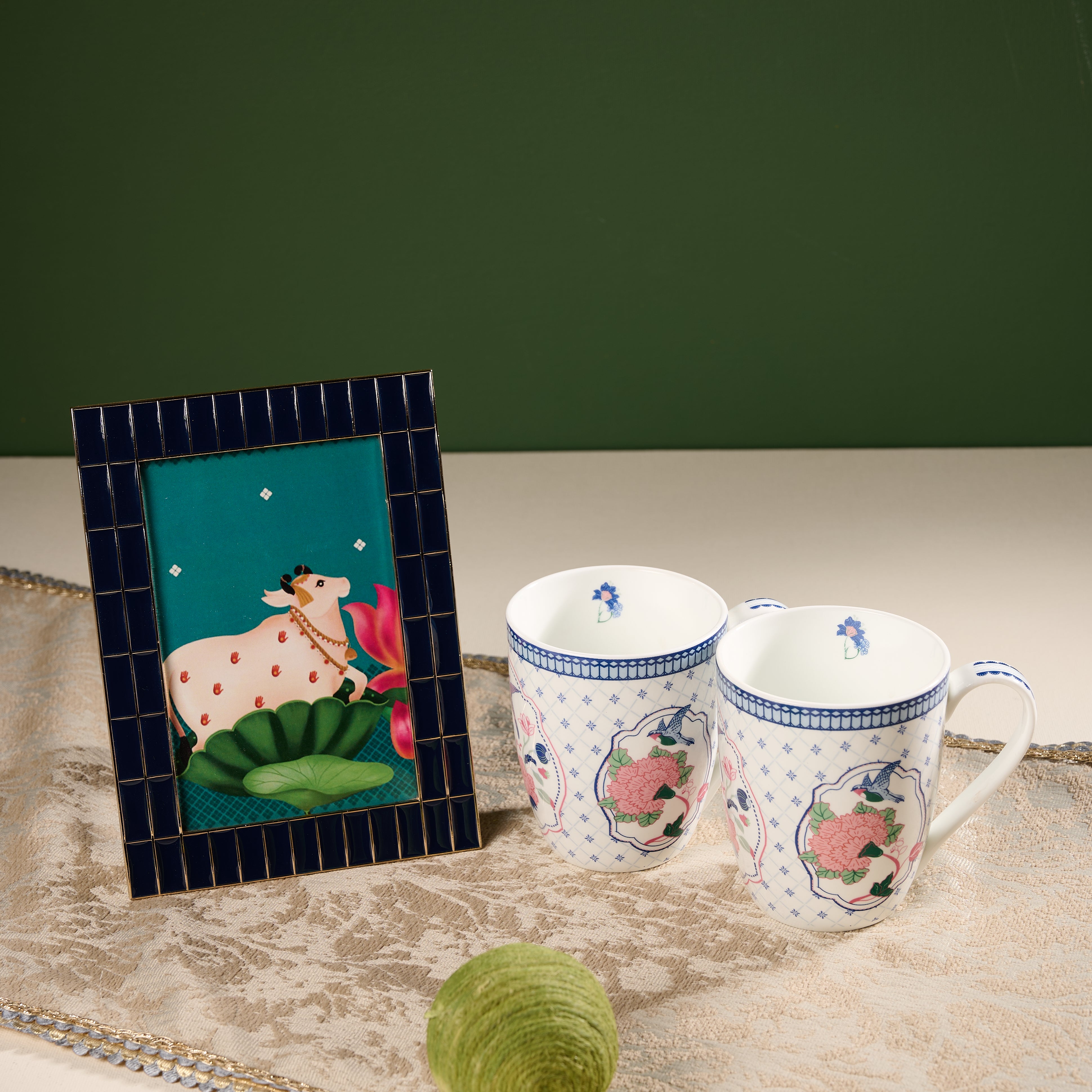 Memory & Mocha Hamper – Blue