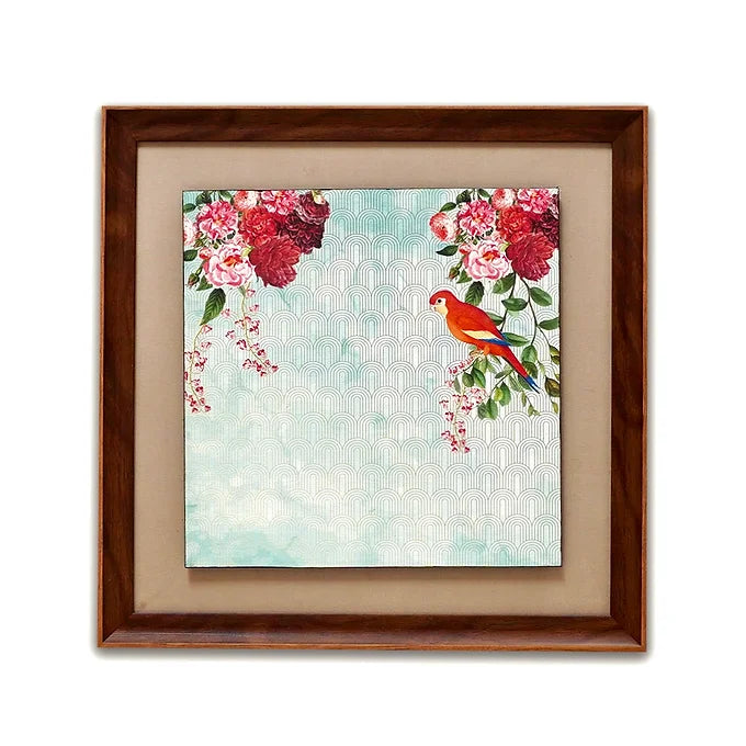 Royal Bird Canvas Wall Art