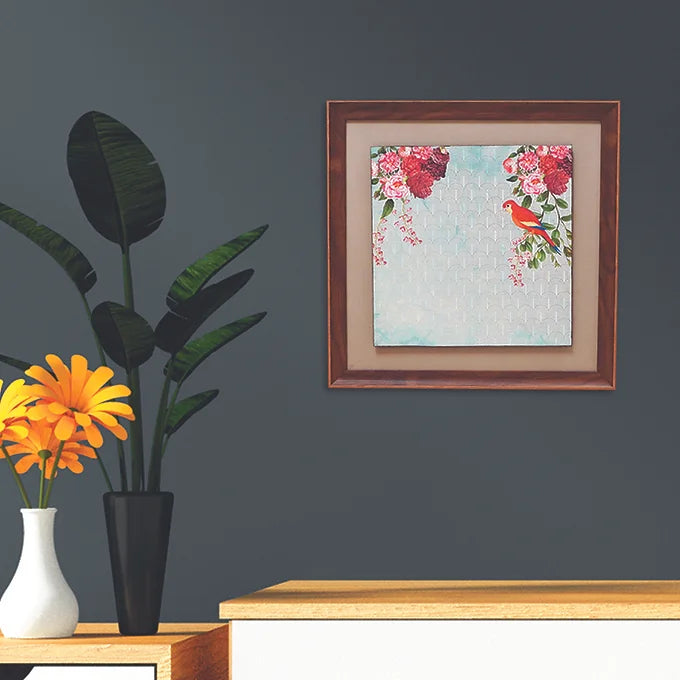 Royal Bird Canvas Wall Art