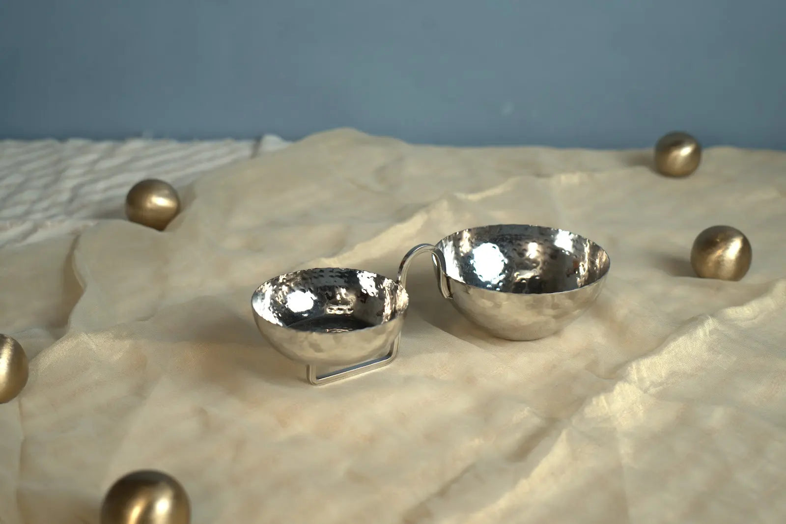 Arika Nut Bowl - Silver