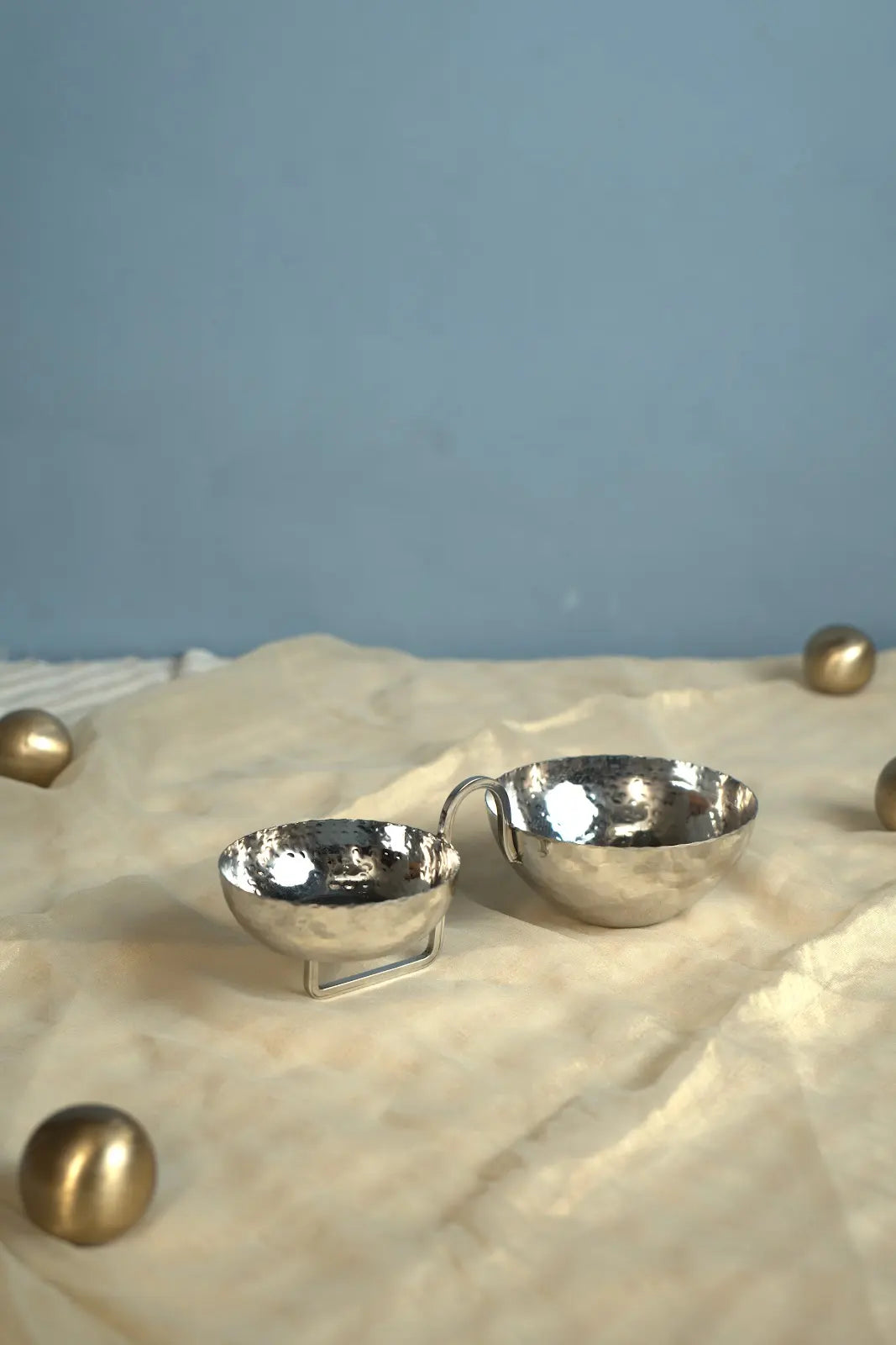 Arika Nut Bowl - Silver