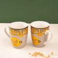 Luxe Series Grey & Gold Mugs Set