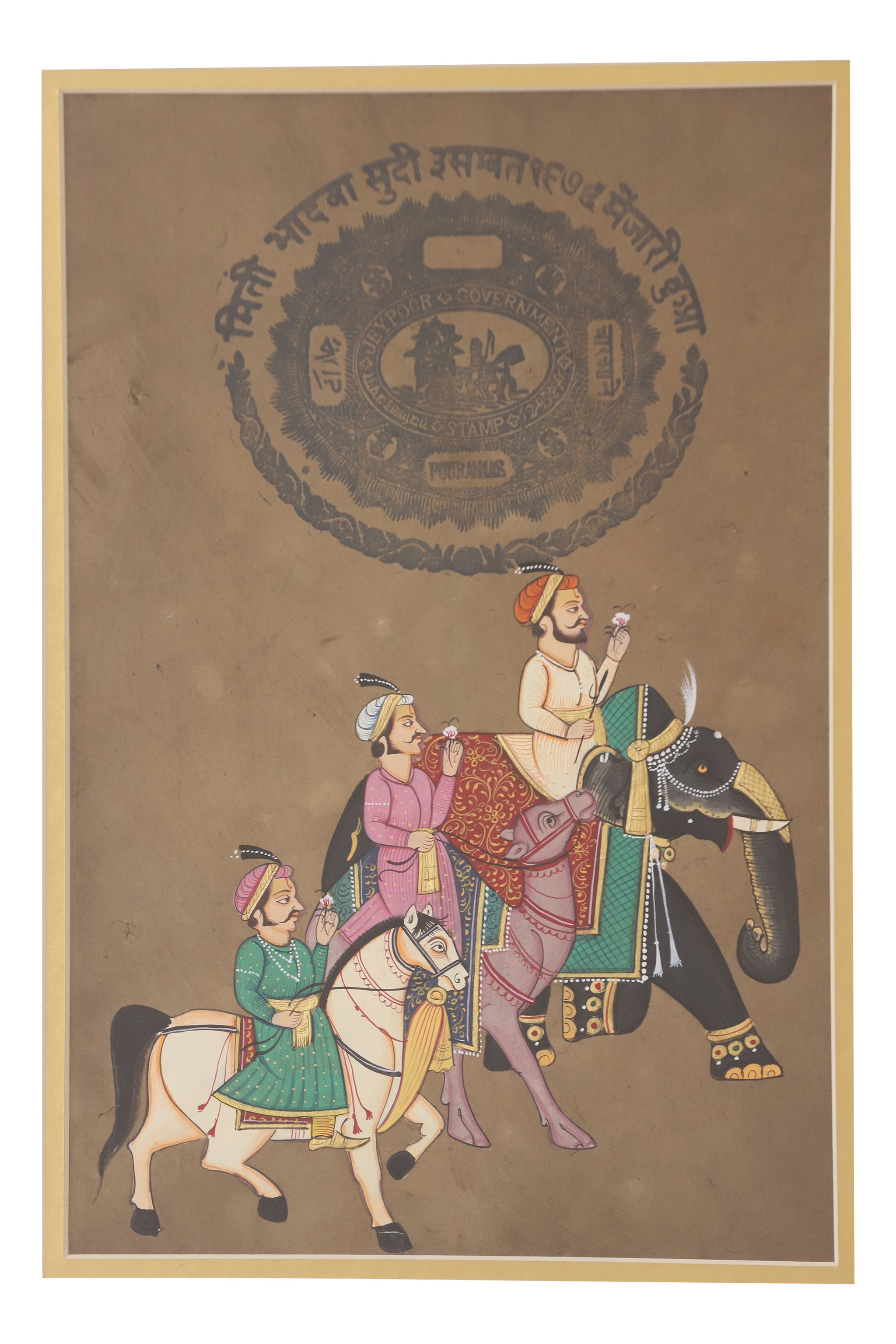 Dastawez Collection Wall Painting - Kshatrani Series & Kshatriya Series