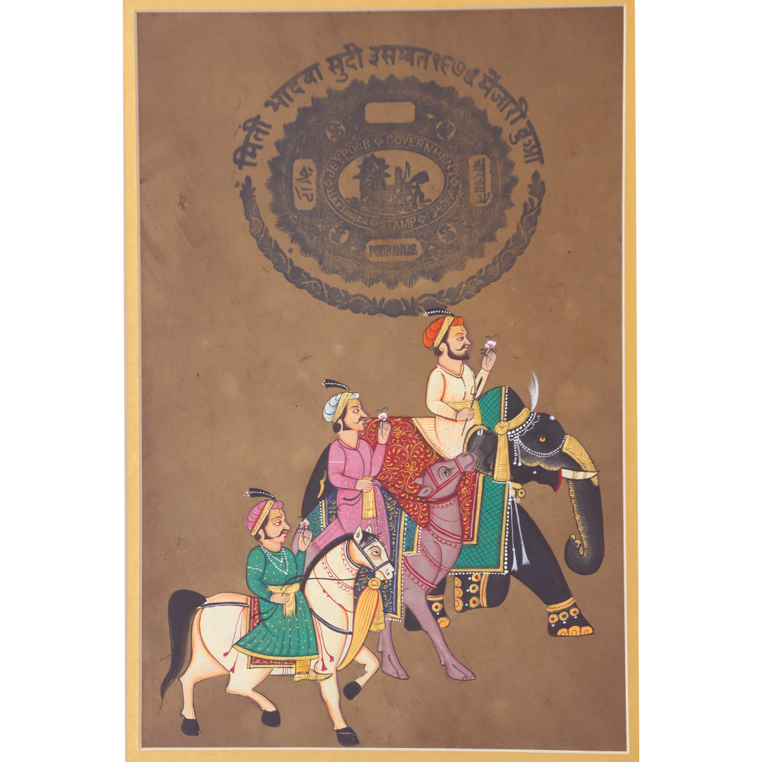 Dastawez Collection Wall Painting - Kshatrani Series & Kshatriya Series