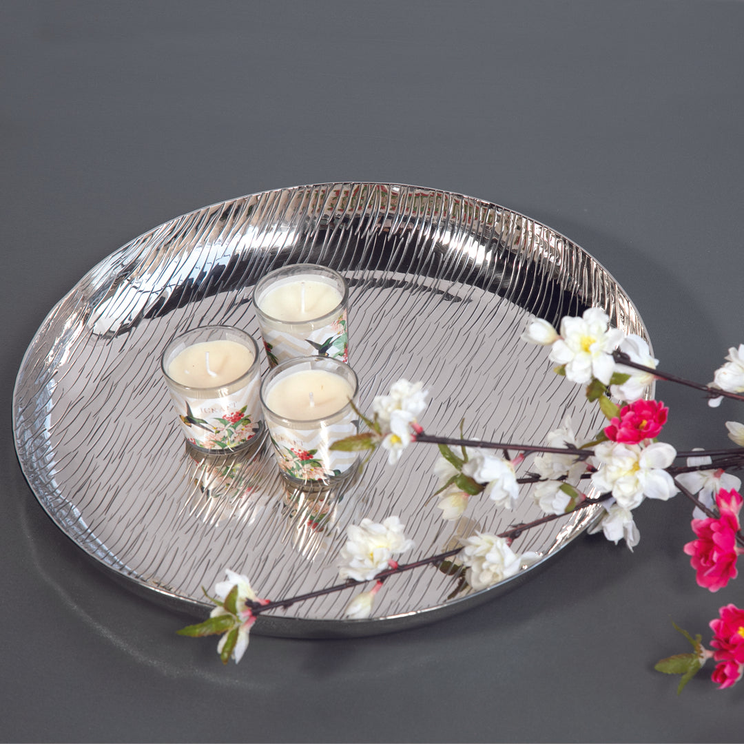 Alu Parsian Silver Platter