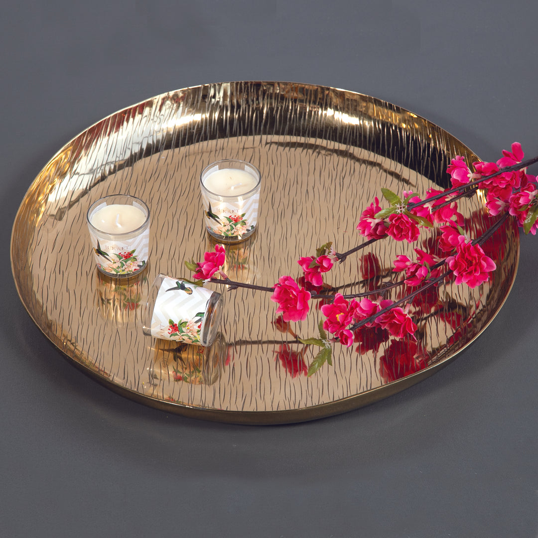 Alu Parsian Gold Platter (Large)