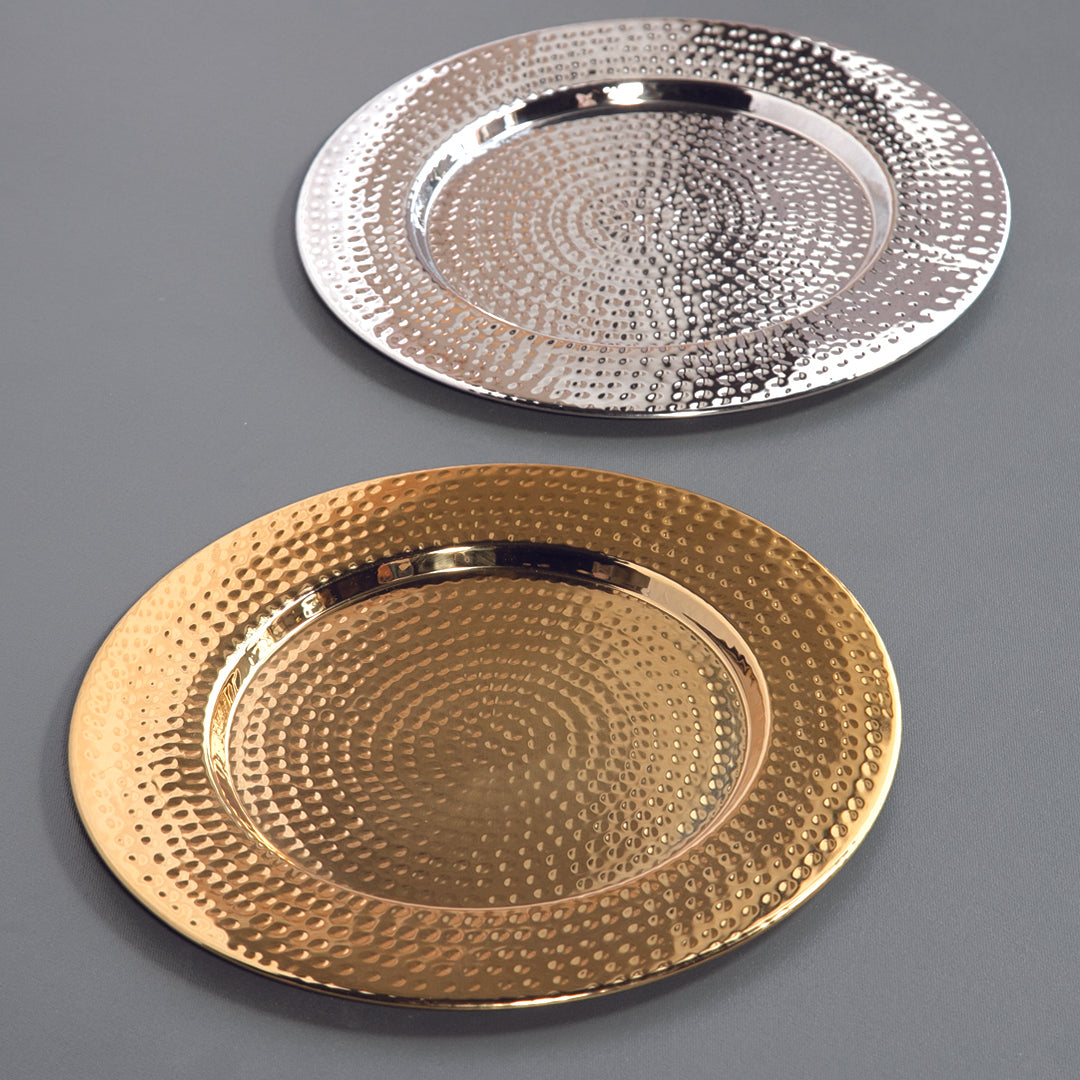 Alu Hammered Platter