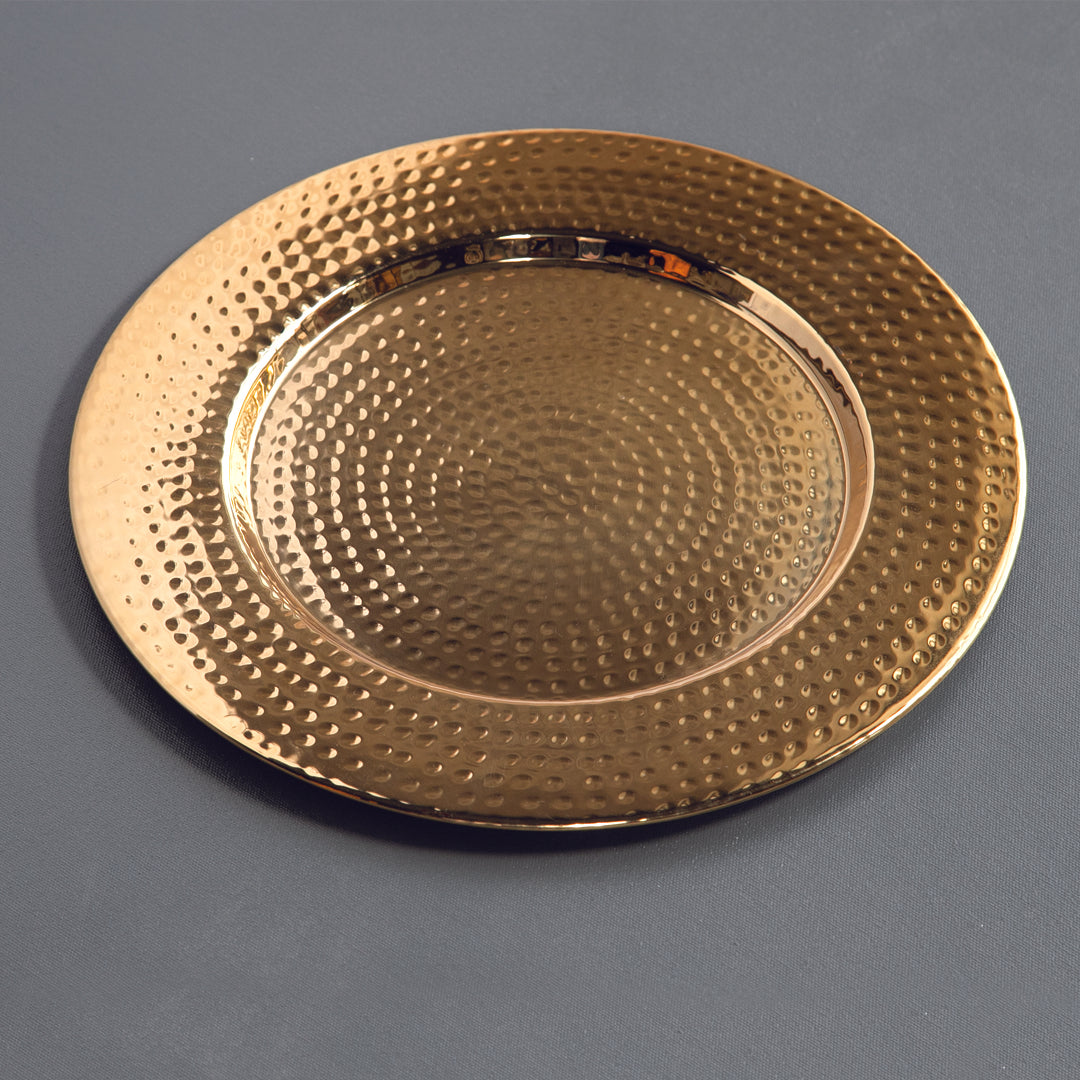 Alu Hammered Platter