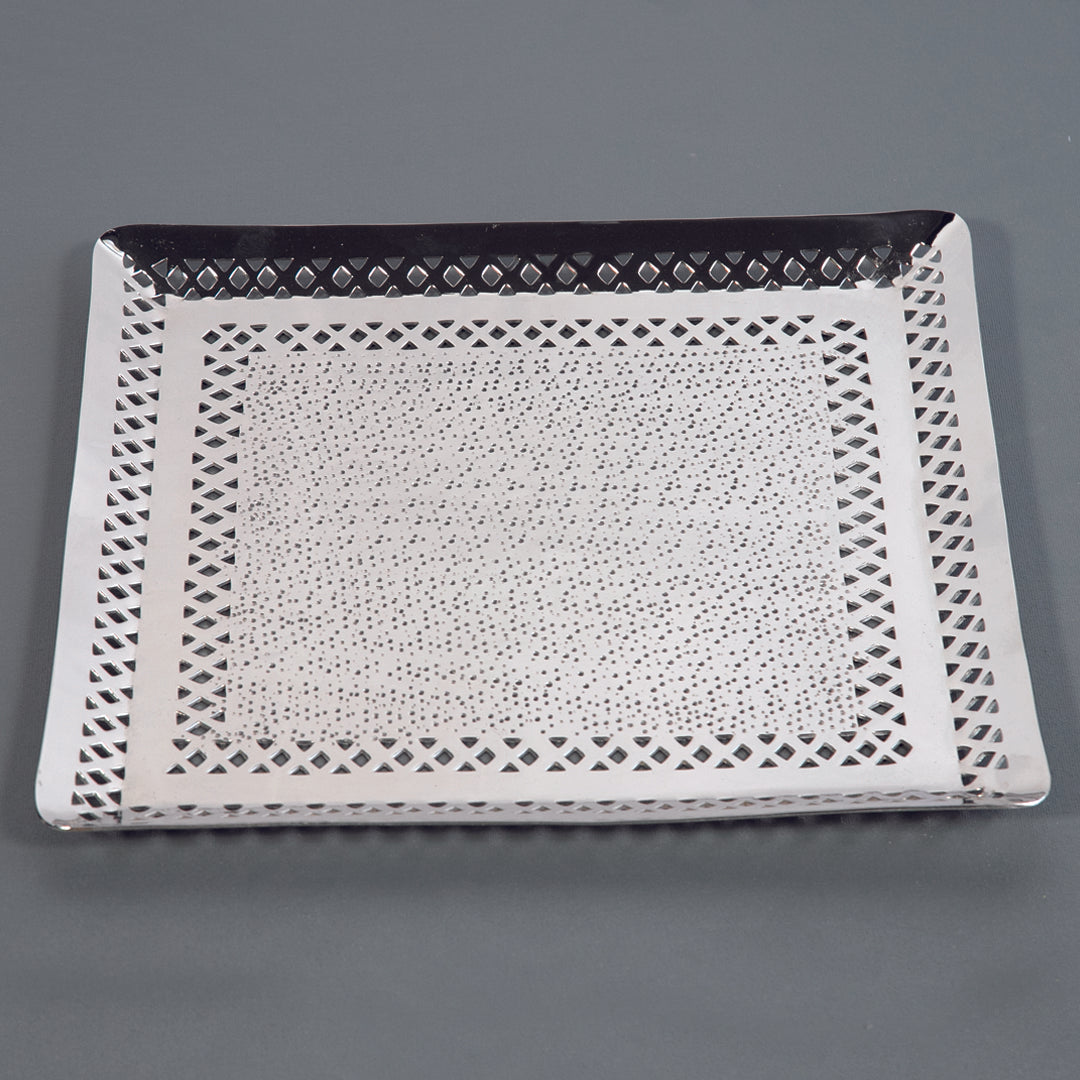 Alu Quad Platter - Silver