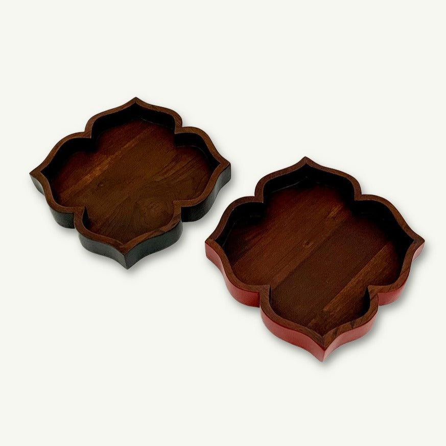 Mehrab Tray - Red