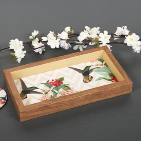 Charming Bird Series Desk Tray