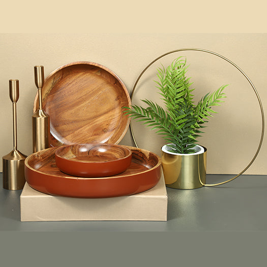 Avadh Bowl - Set of 3 (Brown)