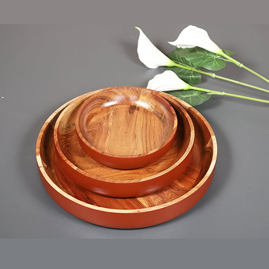 Avadh Bowl - Set of 3 (Brown)