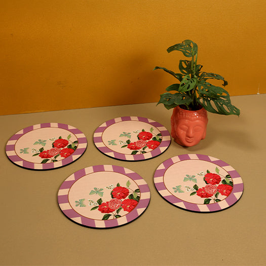 Lilac Haze Series Round Trivets