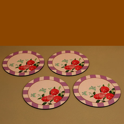 Lilac Haze Series Round Trivets