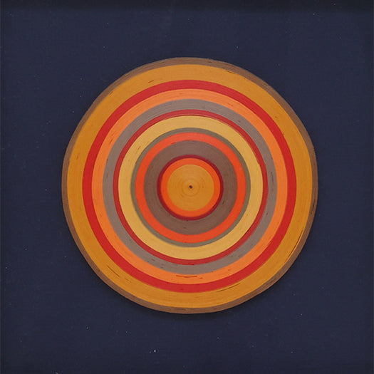 Quilling Scape Wall Art - Yellow