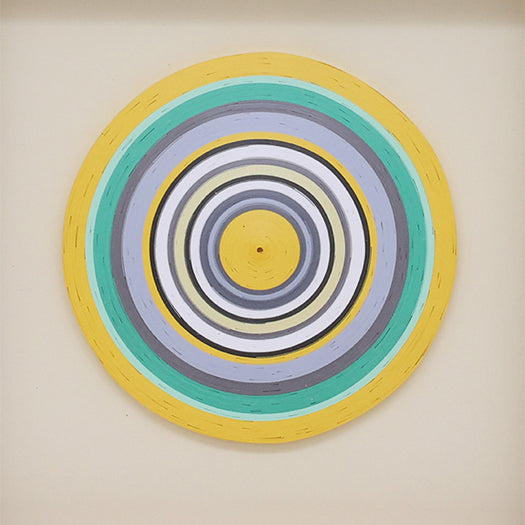 Quilling Scape Wall Art - Yellow, Green, & Purple