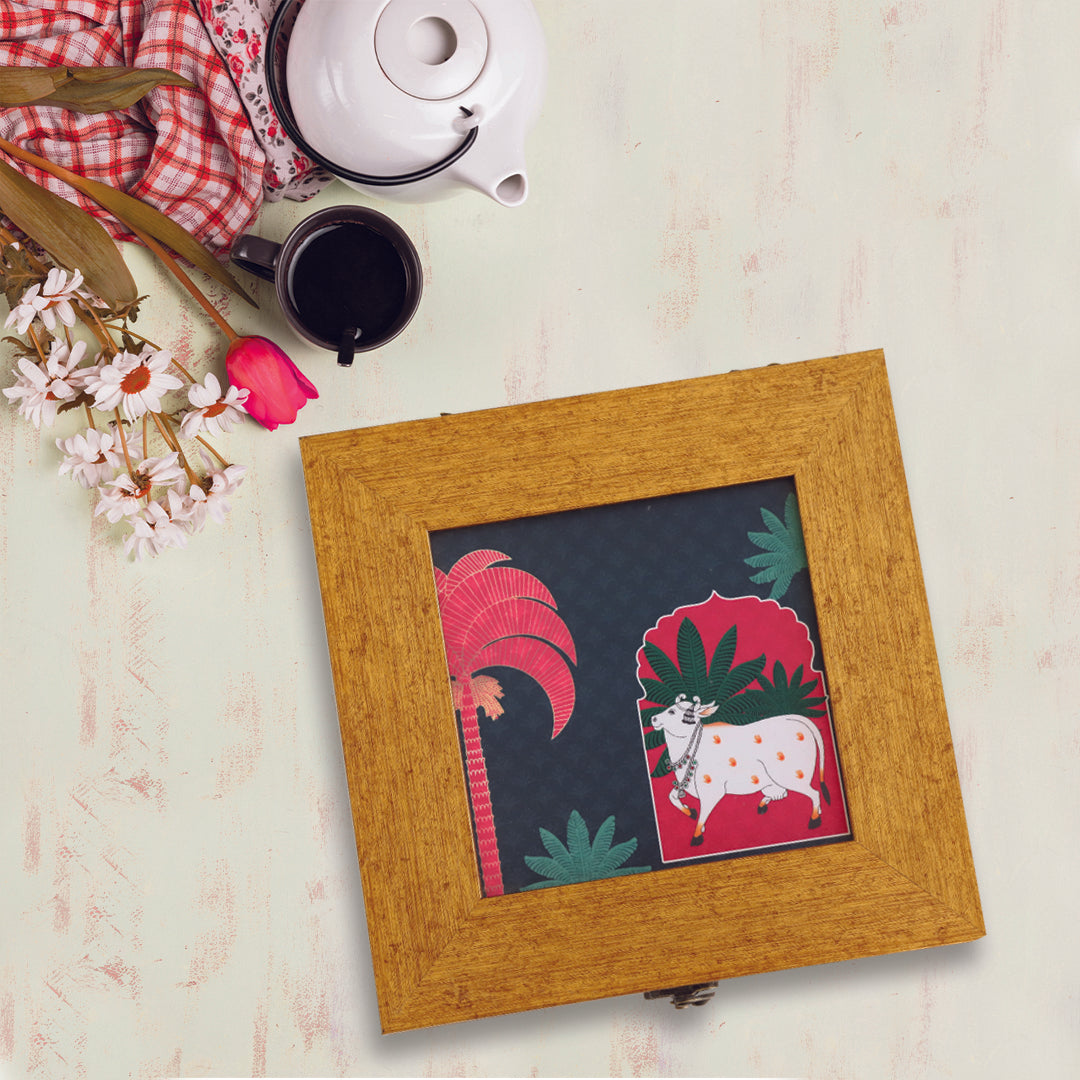 Shwet Pichwai Series Box (Square)